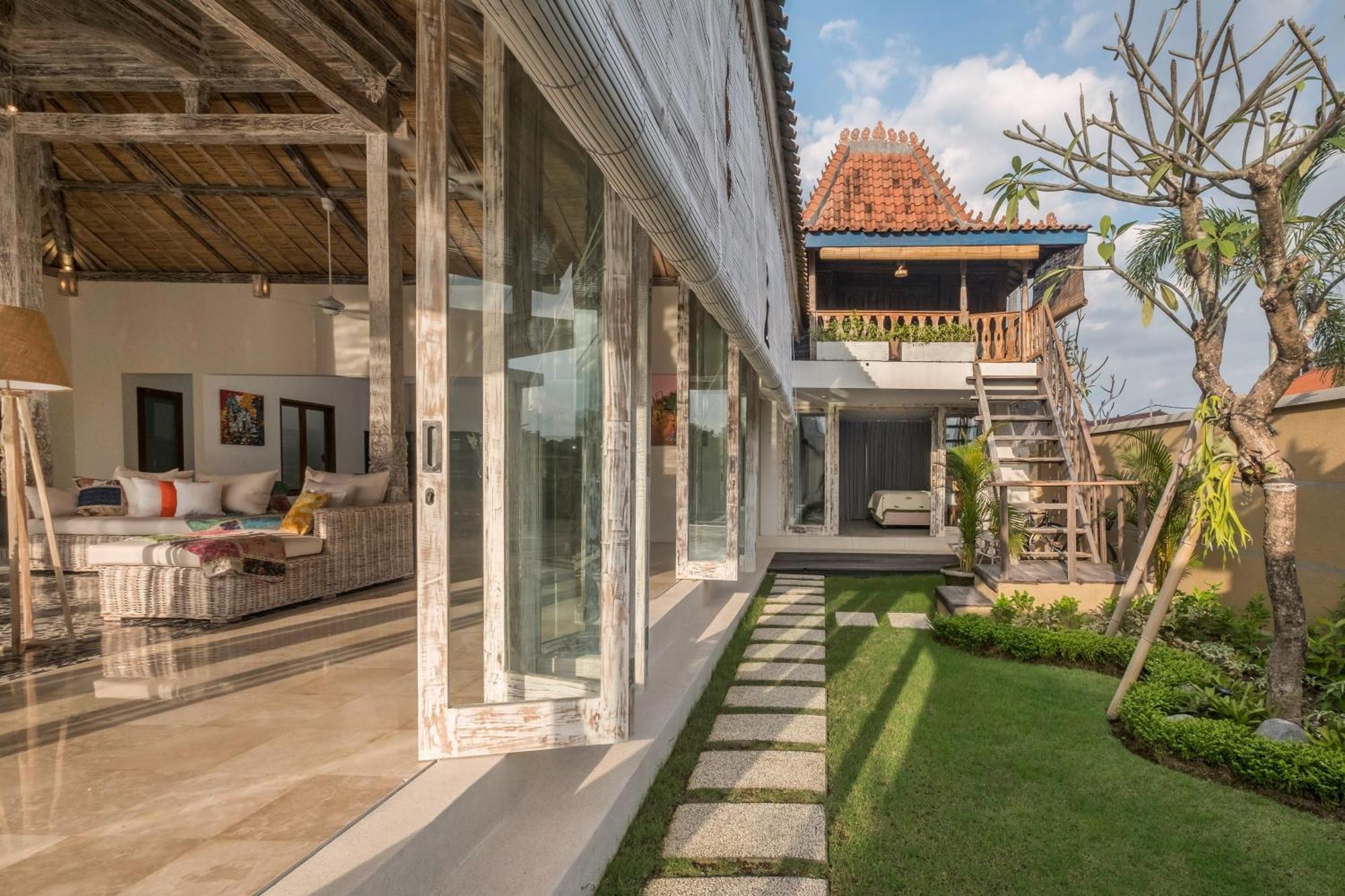 Villa Manggala - 13 Mins Walk To Berawa Beach Canggu Екстериор снимка